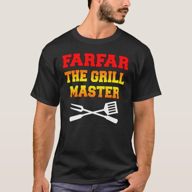 Farfar The Grill Master T-Shirt (Front)