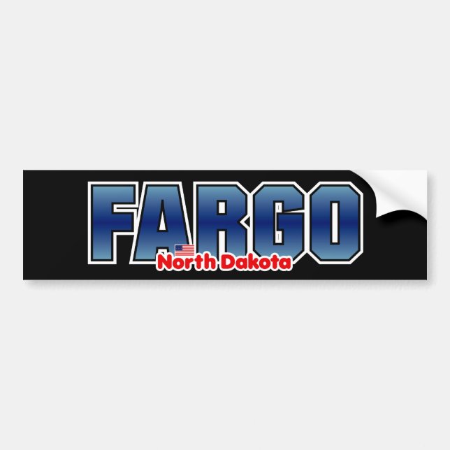 Fargo Bumper Bumper Sticker (Front)