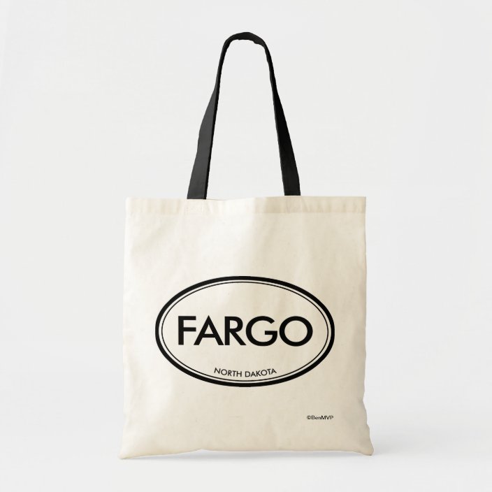 Fargo, North Dakota Canvas Bag