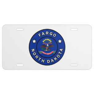 Fargo North Dakota License Plate