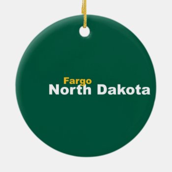 Fargo  North Dakota Ornament by kfleming1986 at Zazzle