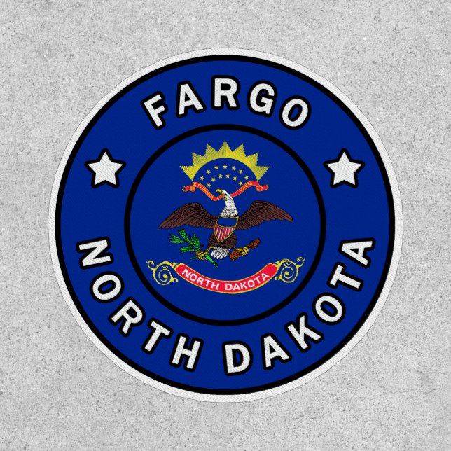 Fargo North Dakota Patch (Front)