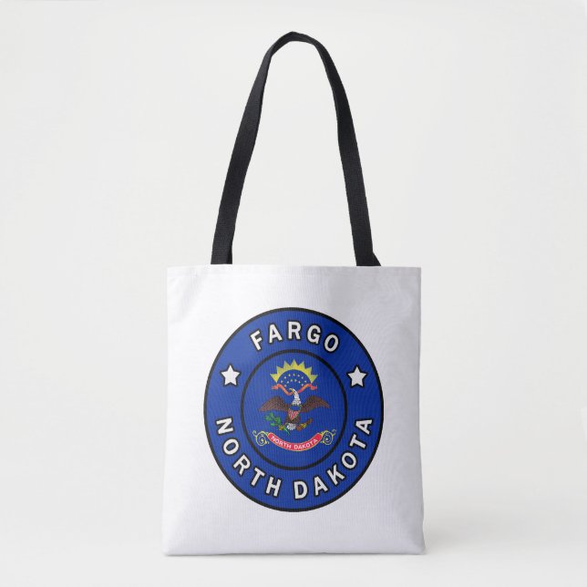 Fargo North Dakota Tote Bag (Front)