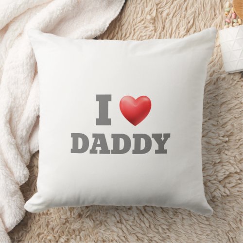 Farher s Day Throw Pillow