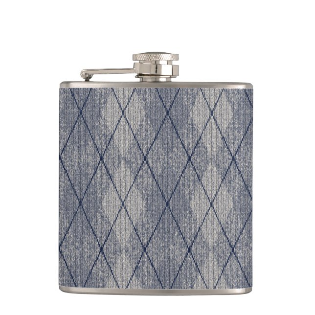 Faric Wool Texture Flask (Front)