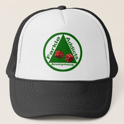 Farkle Addicts Anonymous Trucker Hat
