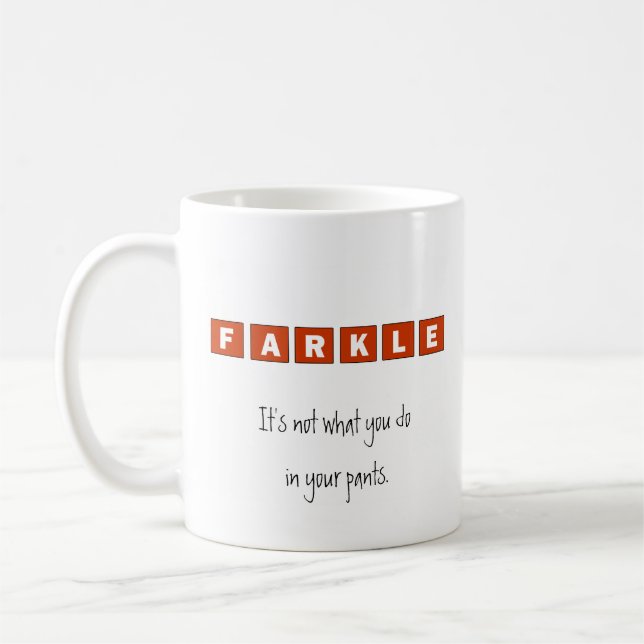 Farkle Coffee Mug (Left)