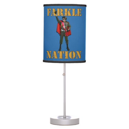 Farkle Nation Table Lamp