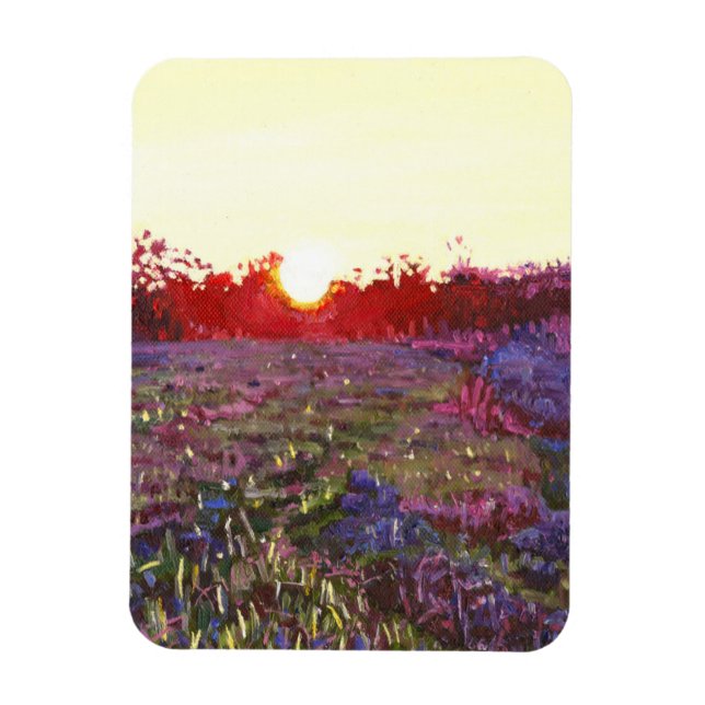 Farley sunset 2012 magnet (Vertical)