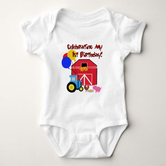 Farm 1st Birthday Tshirts and Gifts