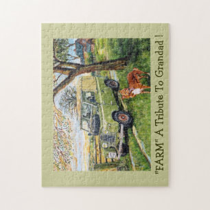 "FARM" A Tribute To Grandad ! Jigsaw Puzzle
