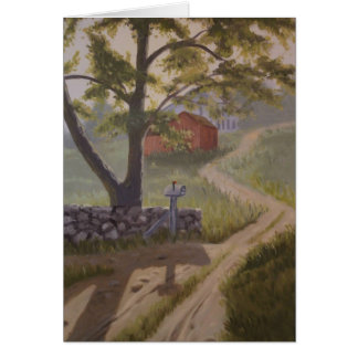 FARM ALONG A ROAD CARDS