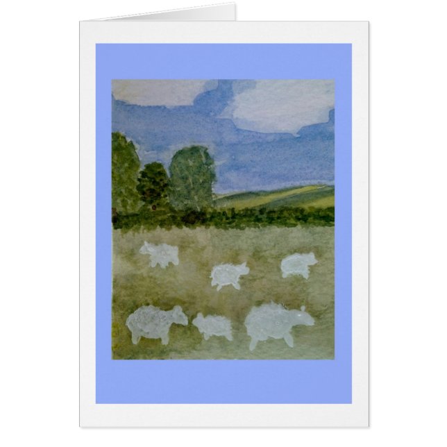Farm Animal Sheep Cards (Front)
