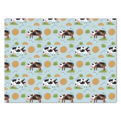 Farm animal tissue paper