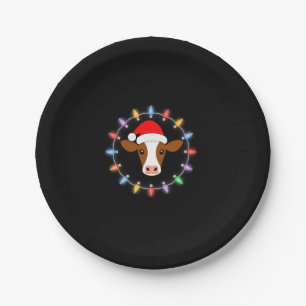 Farm Animal Xmas Pajamas Costume Farmer Christmas Paper Plates