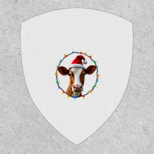 Farm Animal Xmas Pajamas Costume Farmer Christmas Patch