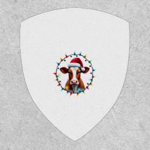 Farm Animal Xmas Pajamas Costume Farmer Christmas  Patch