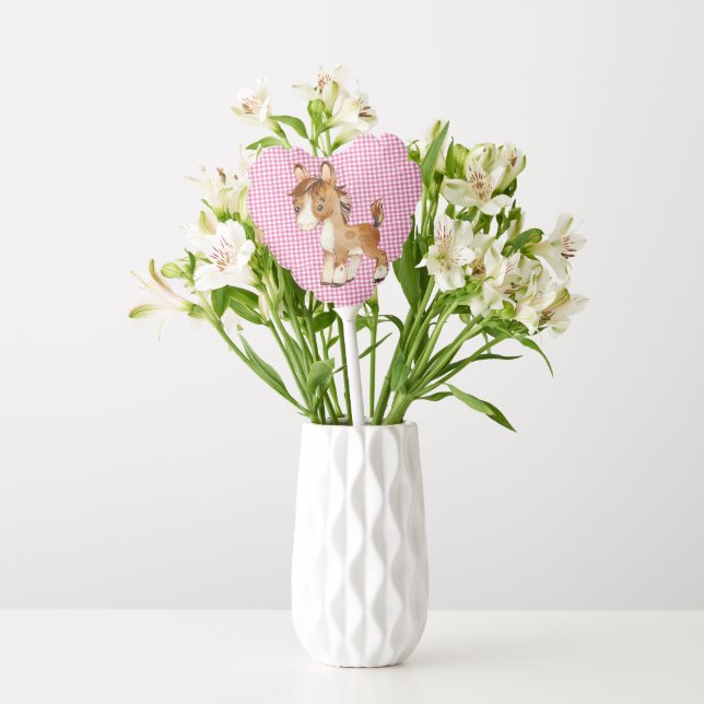 Farm Animals Baby Shower Balloon (Vase)