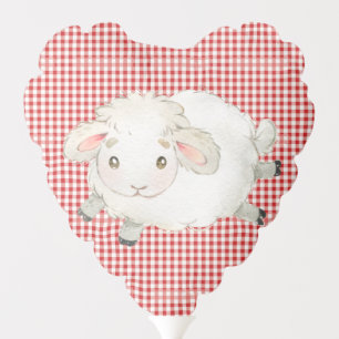 Farm Animals Baby Shower Balloon