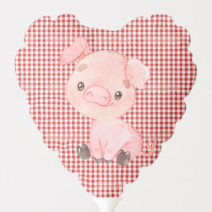 Farm Animals Baby Shower Balloon