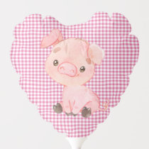 Farm Animals Baby Shower Balloon