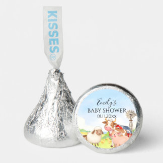 Farm Animals Baby Shower Hershey®'s Kisses®