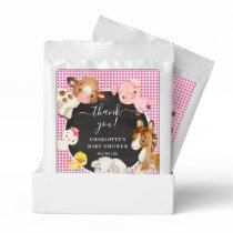 Farm Animals Baby Shower Lemonade Drink Mix