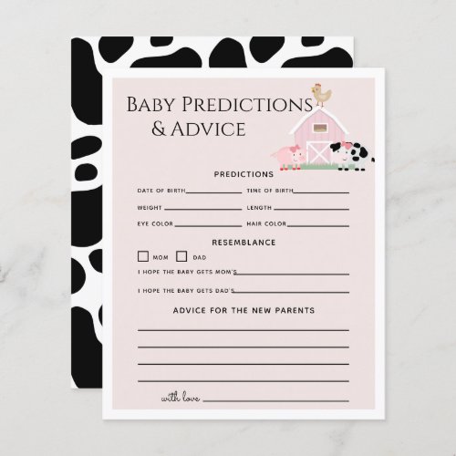 Farm Animals Barnyard Pk Baby Predictions  Advice