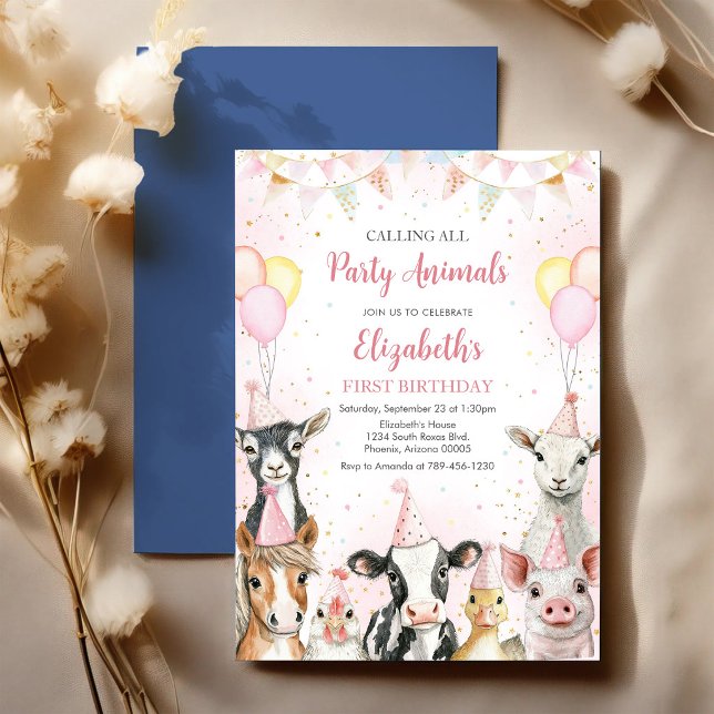 Farm Animals Birthday Invitation (Creator Uploaded)