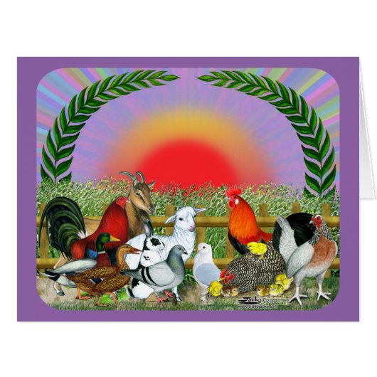 Farm Animals Cards (Front Horizontal)