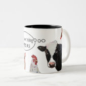 Farm Animals customize mug (Front Right)