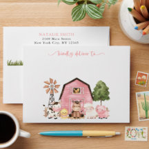 Farm Animals, Cute Animals, Barn, First Birthday