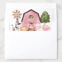 Farm Animals, Cute Animals, Barn, First Birthday