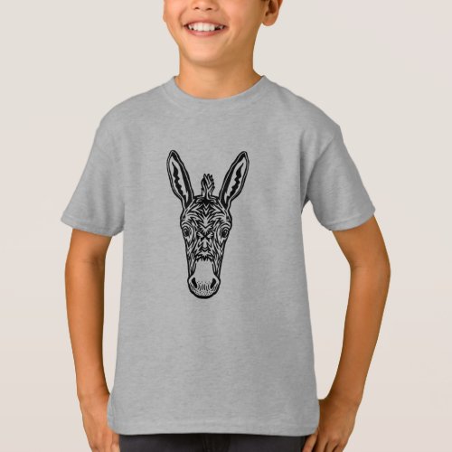 Farm Animals Friends Donkey T_Shirt