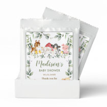 Farm Animals Greenery Birthday Baby Shower  Margarita Drink Mix