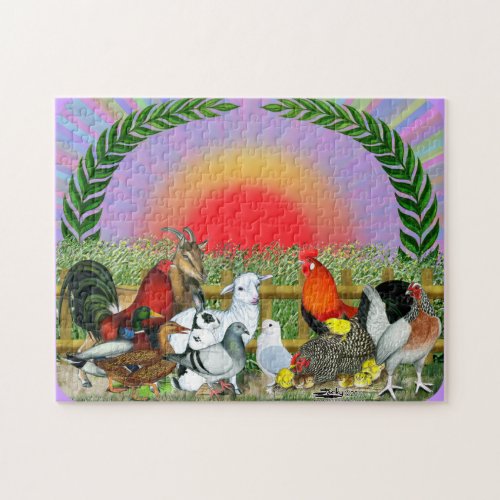 Farm Animals Jigsaw Puzzle