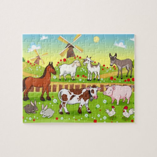 Farm Animals Jigsaw Puzzle