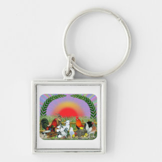Farm Animals Keychain