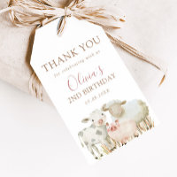 Farm Animals Neutral Thank You