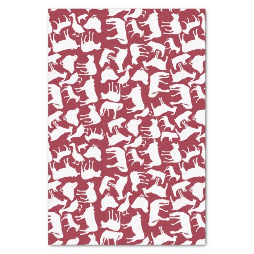 Farm Animals Pattern Tissue Paper