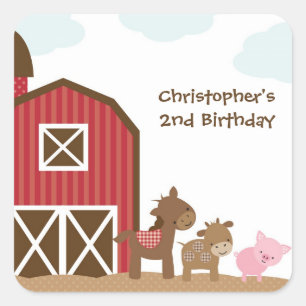 Farm Animals Stickers
