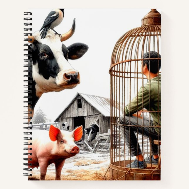 Farm Art Notebook (Front)