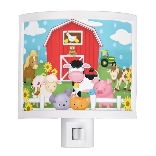Farm Baby Night Light (Front)