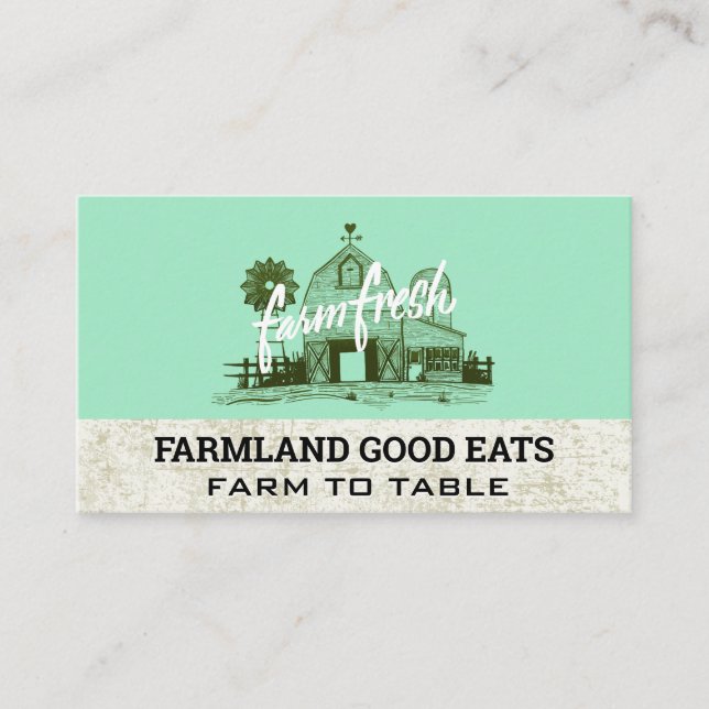 Farm Barn | Home Grown Business Card (Front)