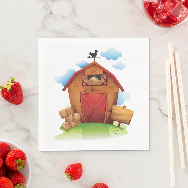 Farm Barn Napkins (Creator Uploaded)