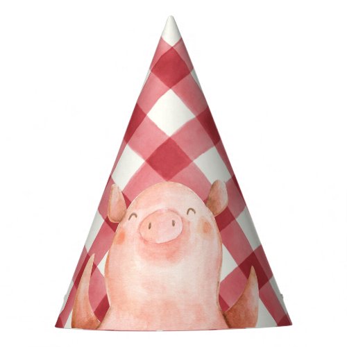 Farm Birthday Party for Boy or Girl Party Hat