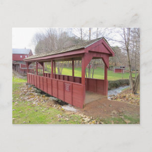 Farm Bridge Postcard