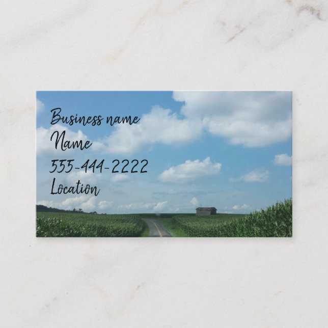 Farm Business Card (Front)