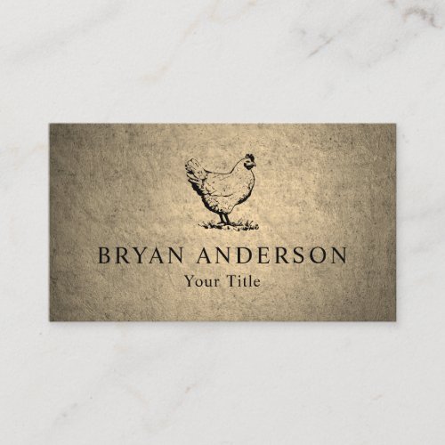 Farm _ Chicken Business Card