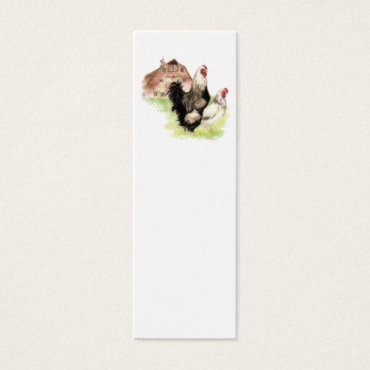 Farm & Chicken Scene Book Mark (Front)